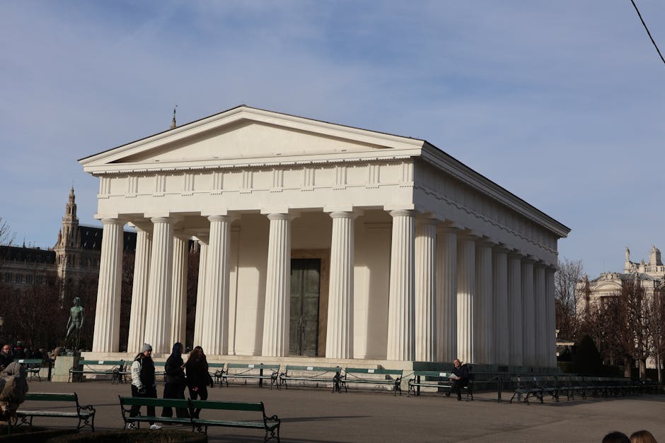 sunny winter morning park city