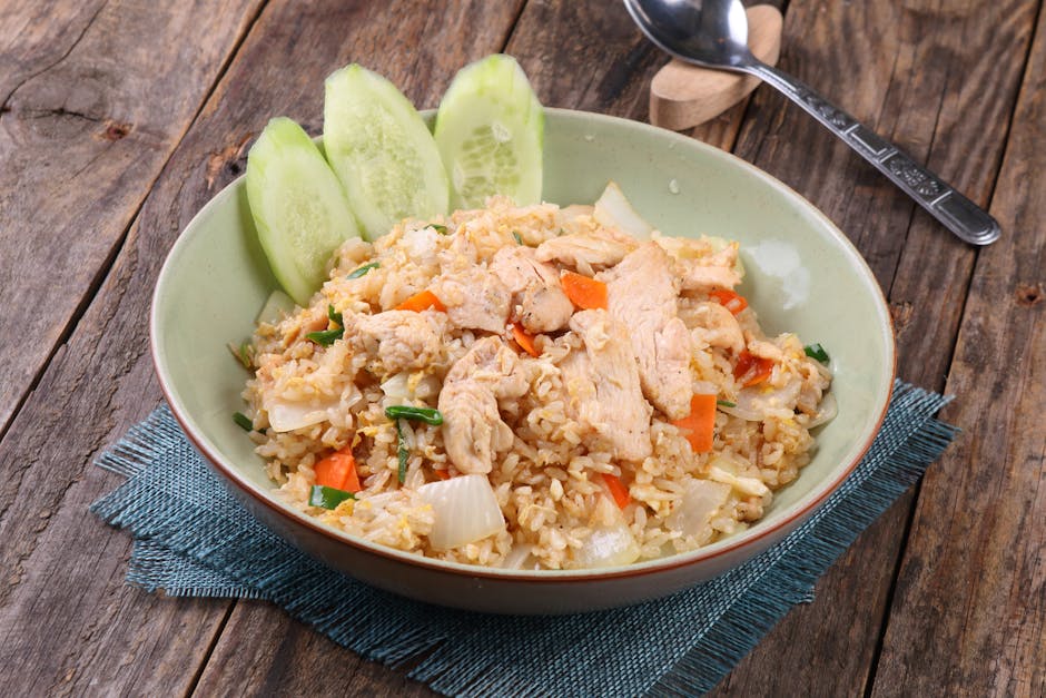 freshly cooked fried chicken in a kitchen