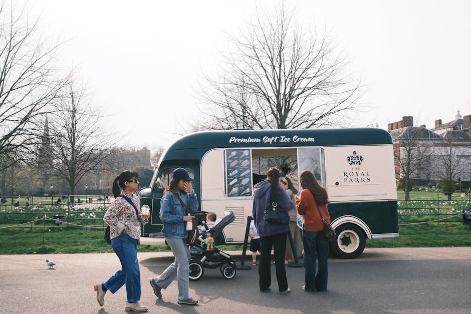 spring picnic with friends in park