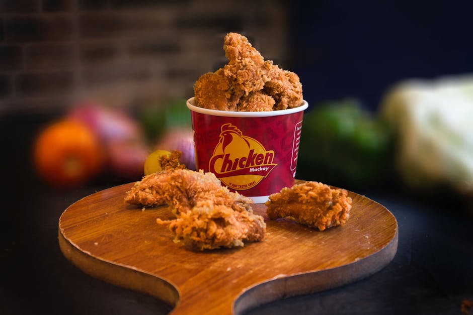 crispy fried chicken golden brown