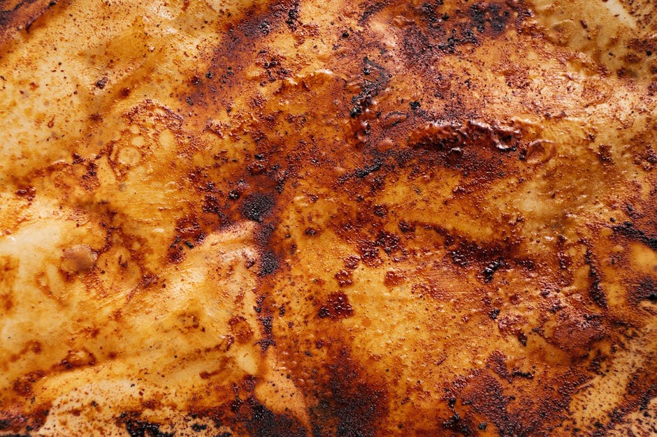juicy fried chicken meat texture close up