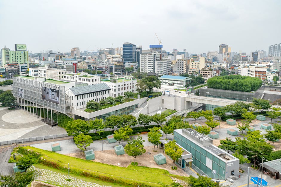 Banpo Hangang Park river sunset view