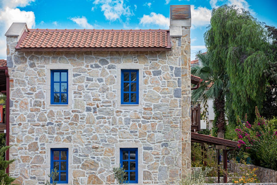 small traditional house exterior