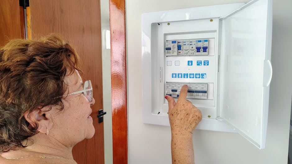 electrical fuse box panel home safety