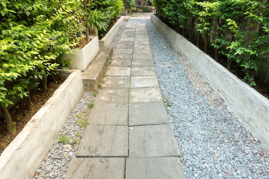 crushed gravel path drainage