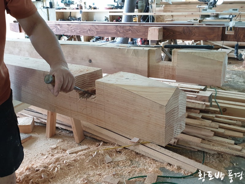 남사 현장에서 시공한 6평 황토방을 소개합니다~~