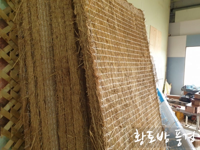 친환경 이동식 황토방 작업 일지 3(벽체 작업)